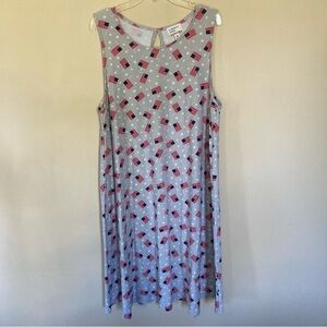 Liberty Park Sleeveless Dress w/Flags & Stars